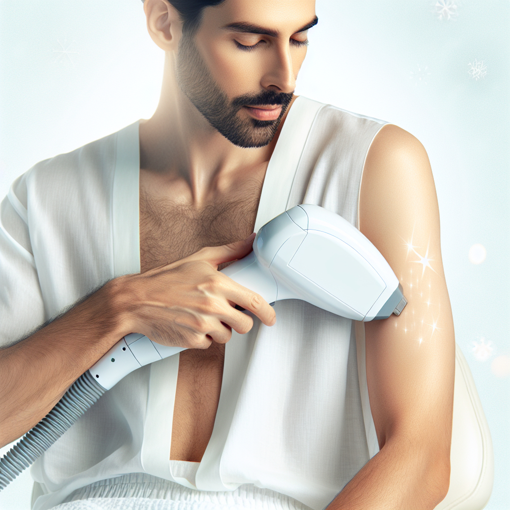 Depilacja laserowa pach – zalety i efekty.